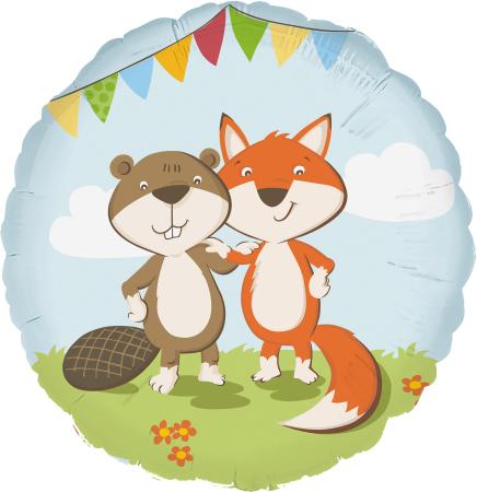 Fuchs & Biber Folienballon Fuchs & Biber Folienballon